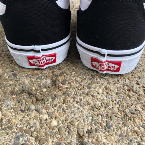 NWT NWB Vans flower checkered women’s size 8 high top woman - Picture 8 of 10